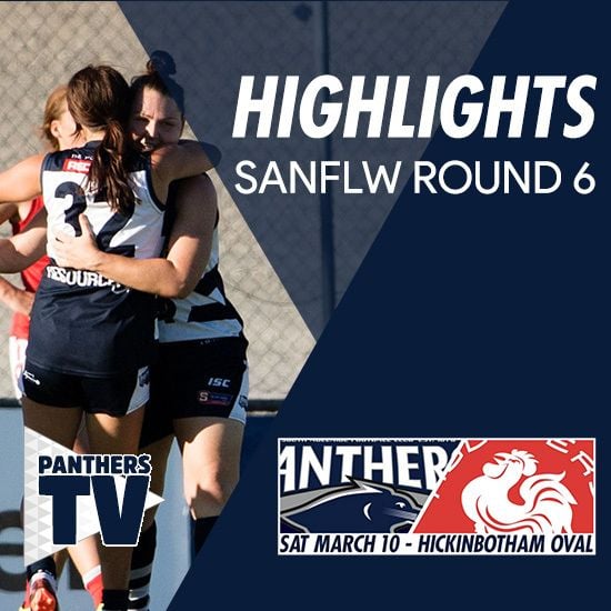 Panthers TV: SANFLW Round 6 highlights- South Adelaide Vs North Adelaide Panthers TV: SANFLW Round 6 highlights- South Adelaide Vs North Adelaide